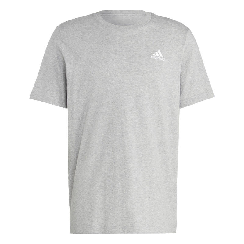 Essentials Single Jersey Embroidered Small Logo Tee