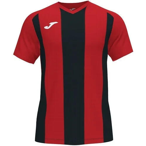 Camiseta manga corta Niño Joma Pisa ii rojo negro