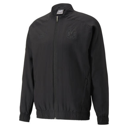 Veste d’avant-match Borussia Dortmund PUMA Black