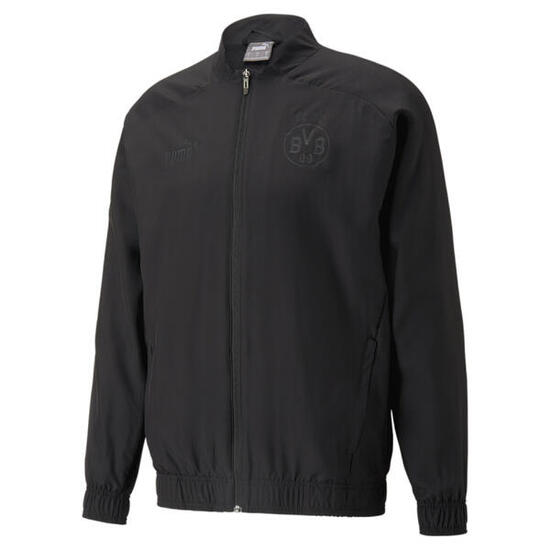 Veste d’avant-match Borussia Dortmund PUMA Black