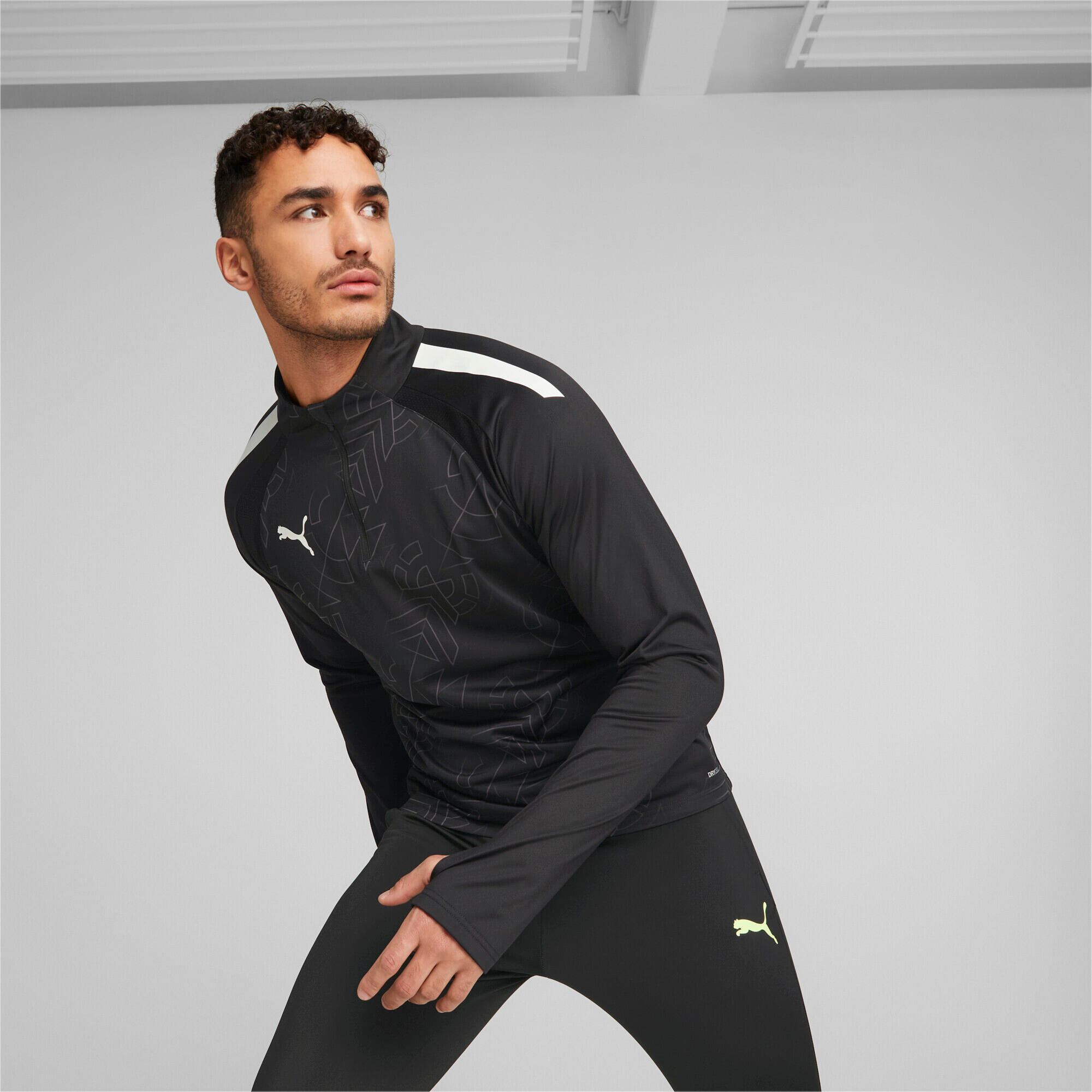 Sweatshirt 1/4 rits Puma teamLIGA Graphic 3/7