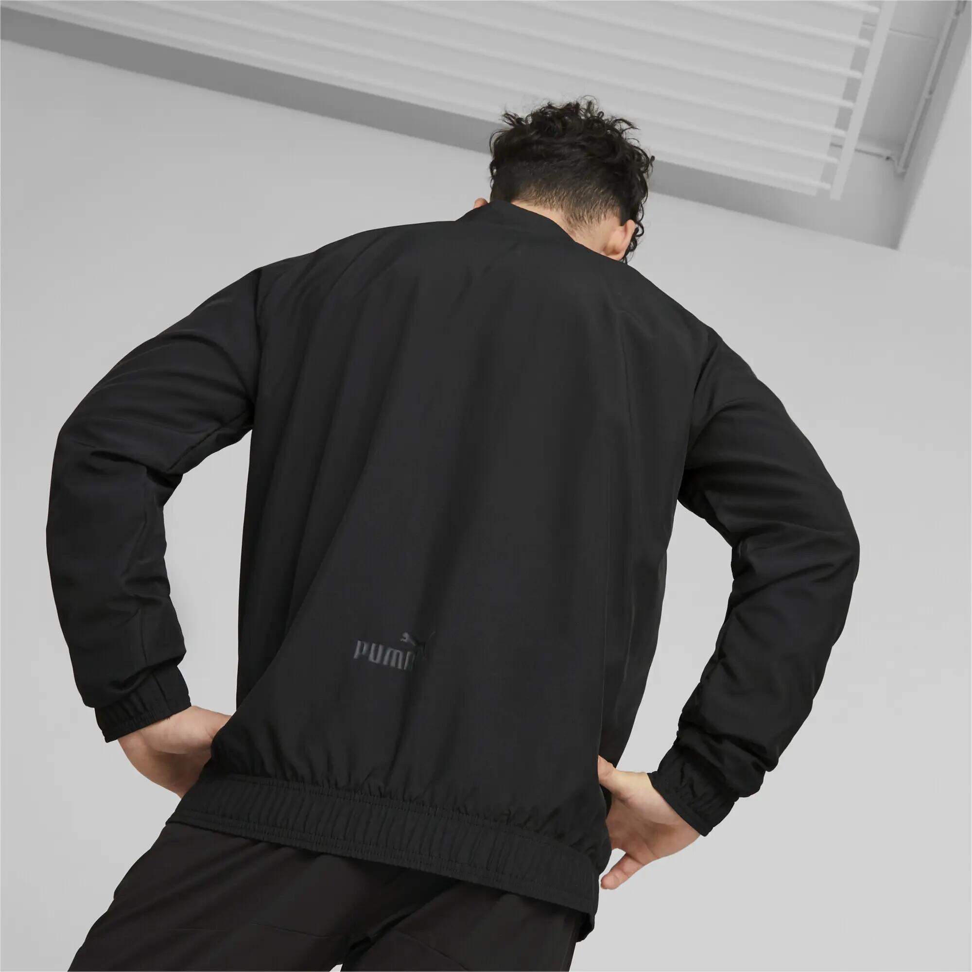 Chaqueta prepartido Hombre Borussia Dortmund PUMA Black 5/6