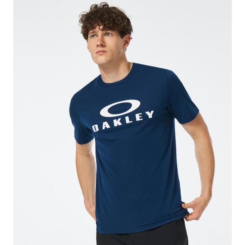 T-shirt à manches courtes O BARK - Rouge/Blanc - Homme OAKLEY