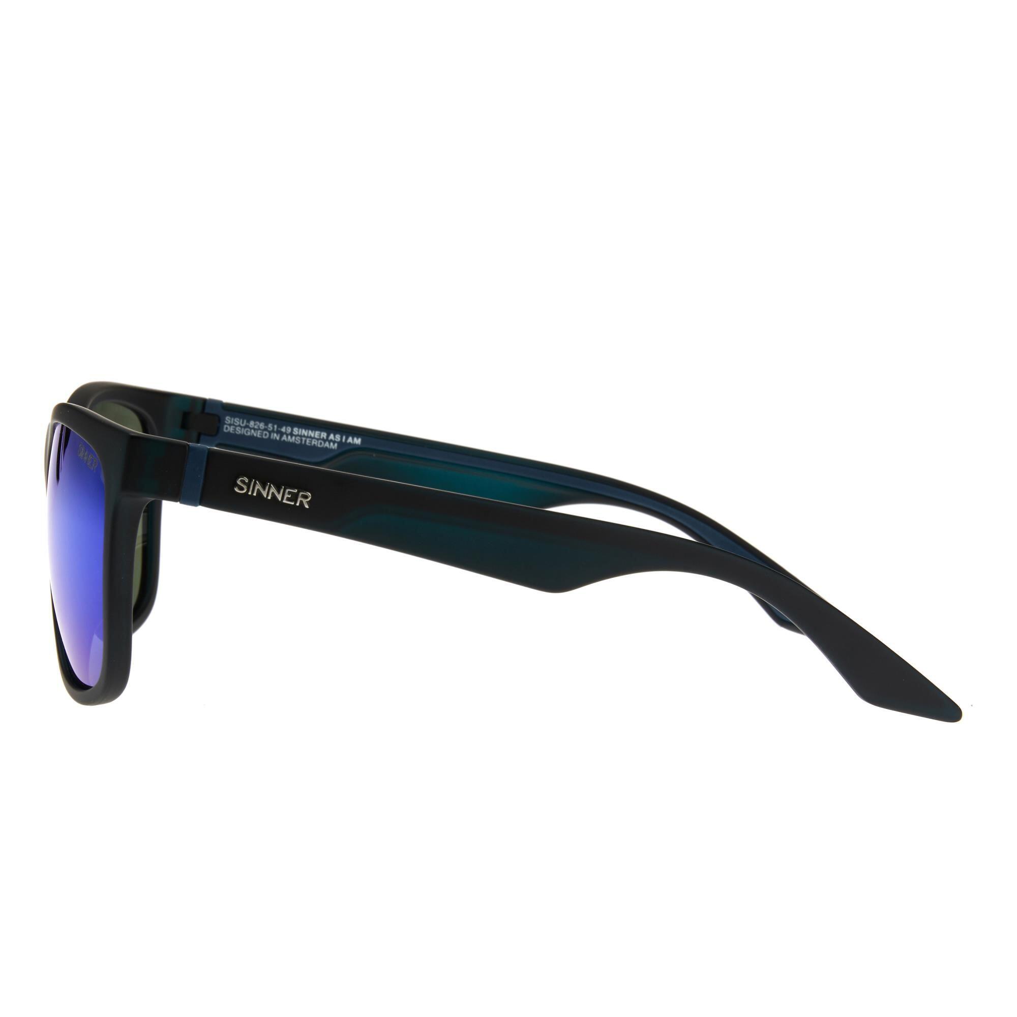 Rockford Unisex Hiking Sunglasses - Matte Black, Blue Cat.3 3/5
