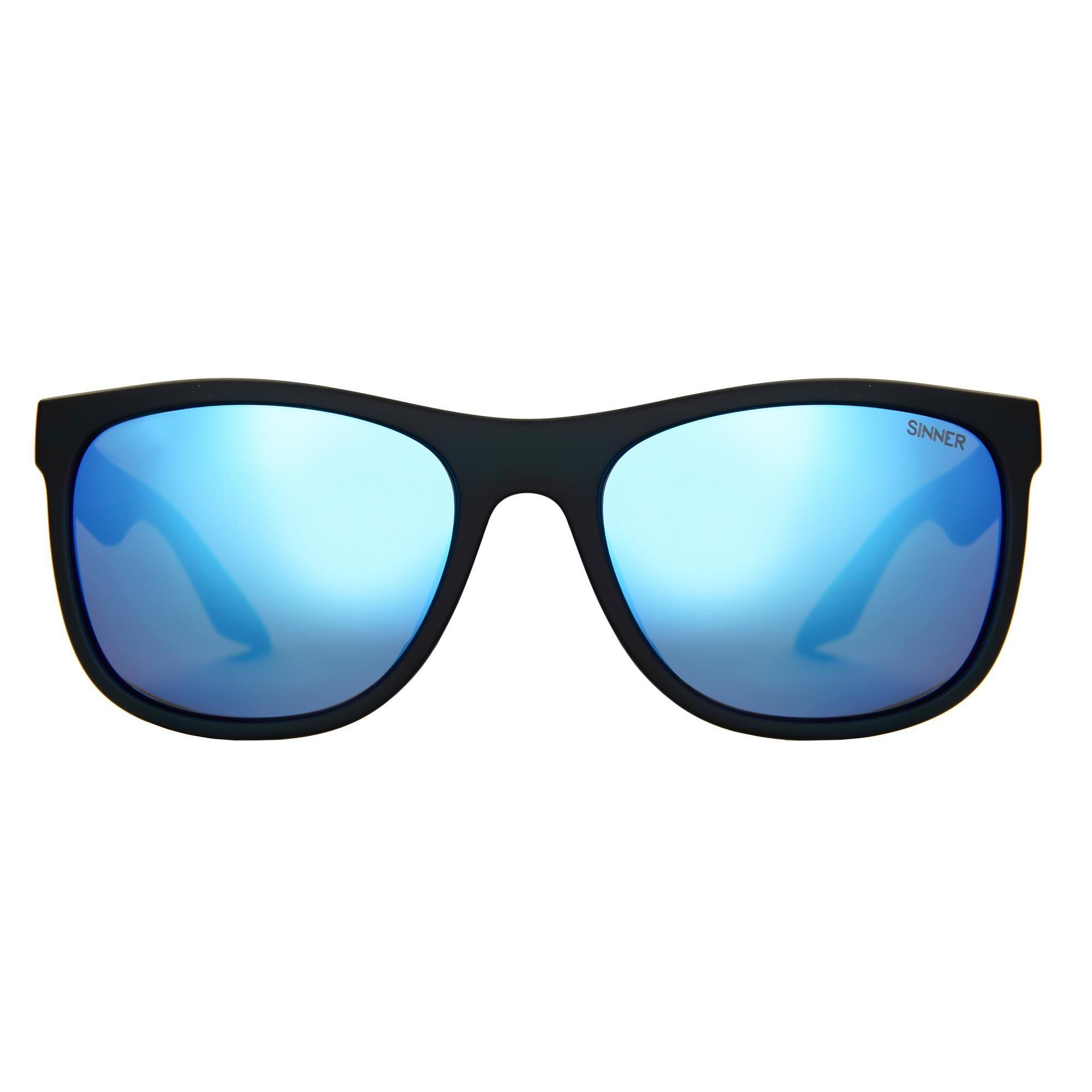 Rockford Unisex Hiking Sunglasses - Matte Black, Blue Cat.3 2/5