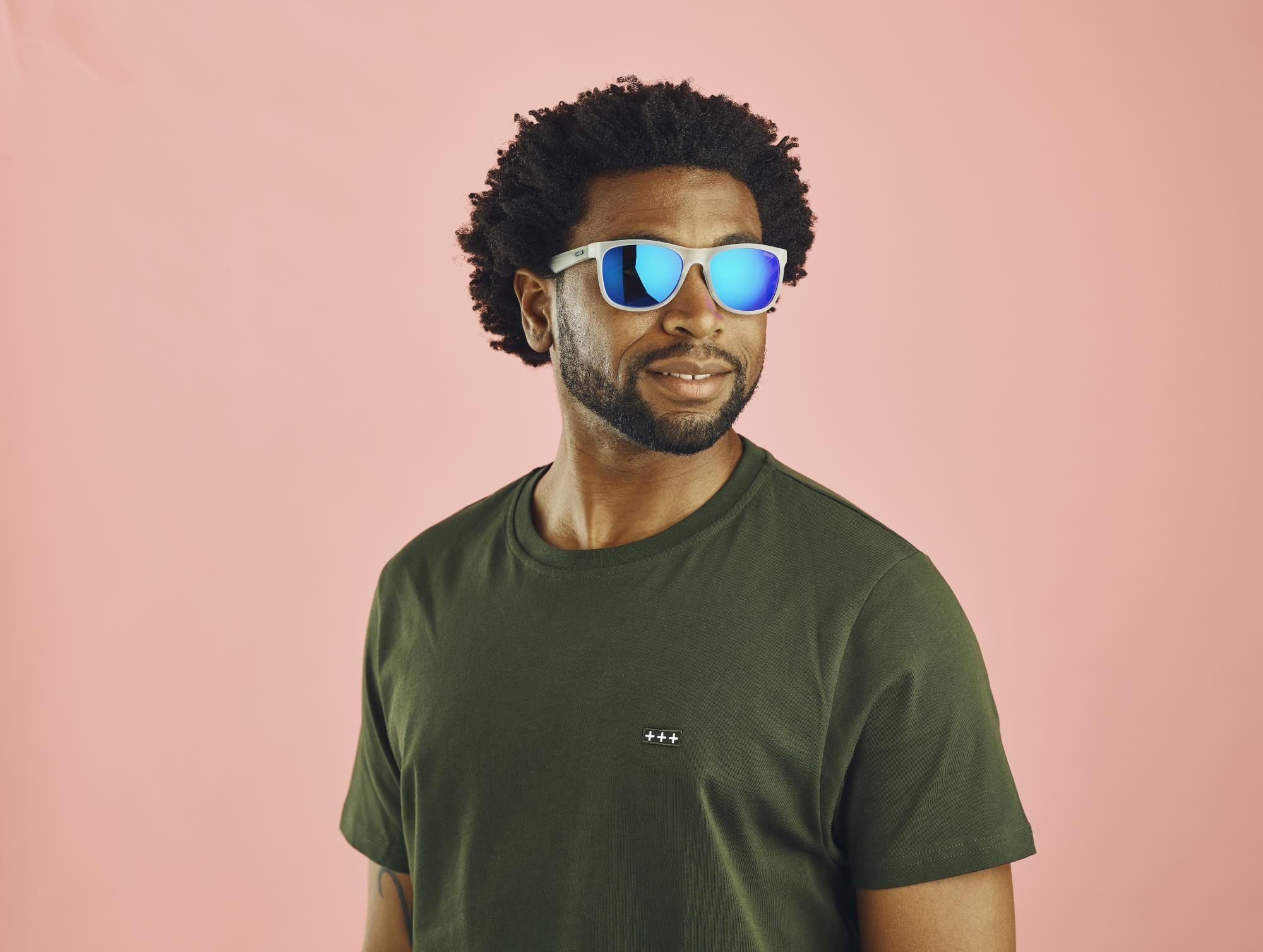 Lunettes de soleil Sinner ROCKFORD Translucide bleu 5/5