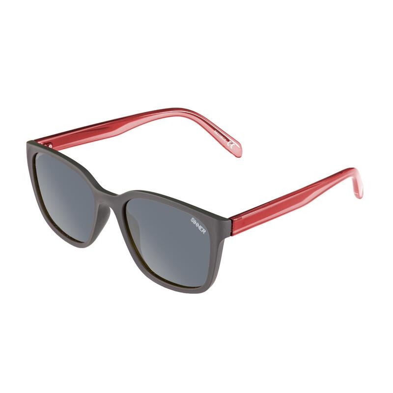 Sinner Brooks CX napszemüveg, Fekete/Vörös, Unisex