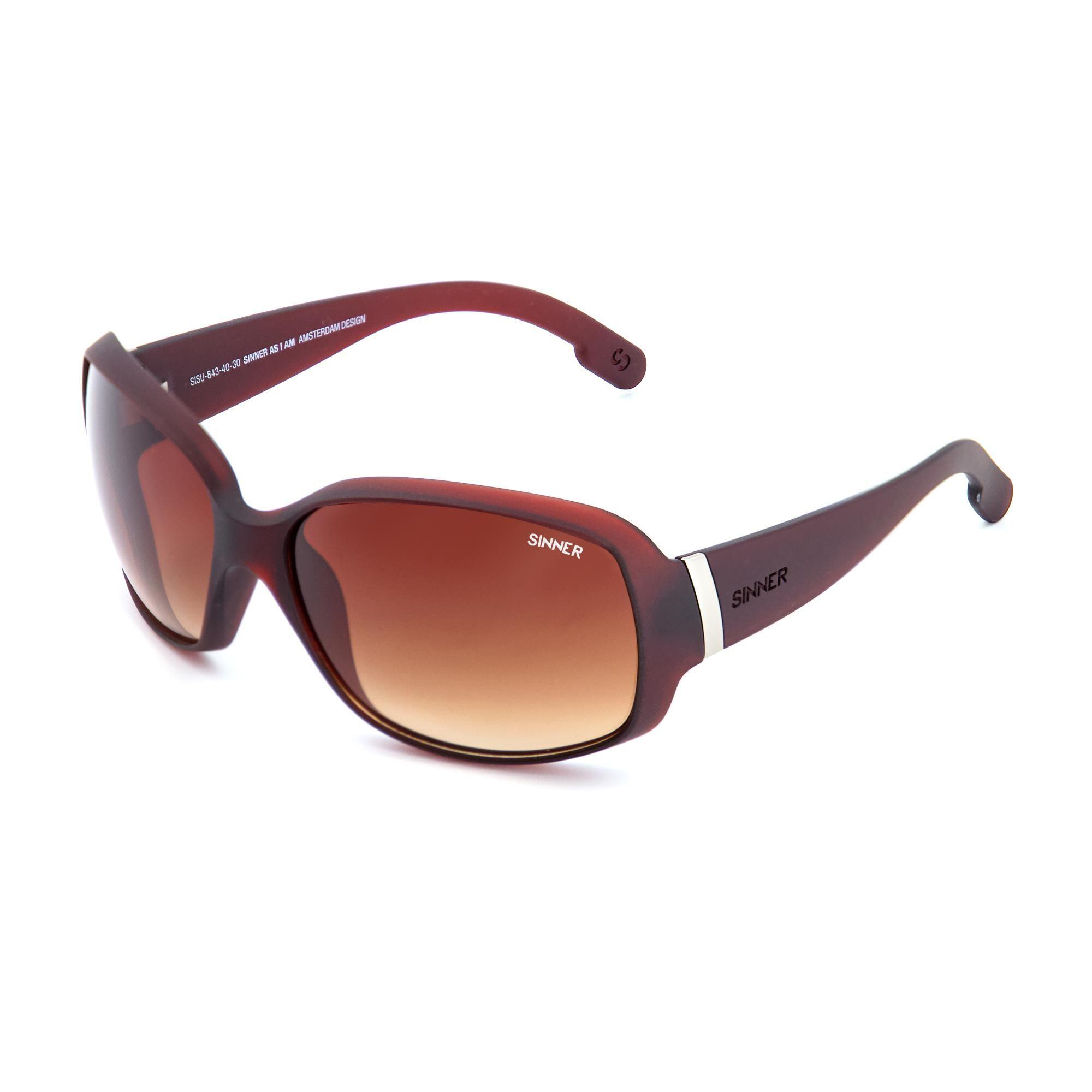 Sinner - Lunettes De Soleil Sinner Amos X Catégorie 3 - Lunettes De Soleil - Marron - Taille Unique - Decathlon