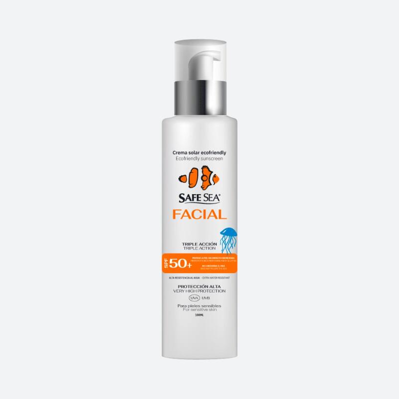 Crema Solar Facial Protección Medusas SPF 50+  100ml