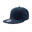 Kinder SnapbackKappe mit flachem Visier, 6 Paneele Damen und Herren Marineblau