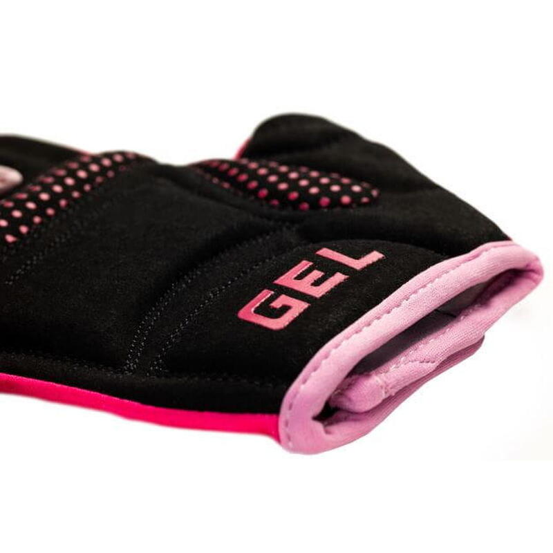 Rękawice fitness na siłownię Pink Gel Evolution Professional Equipment