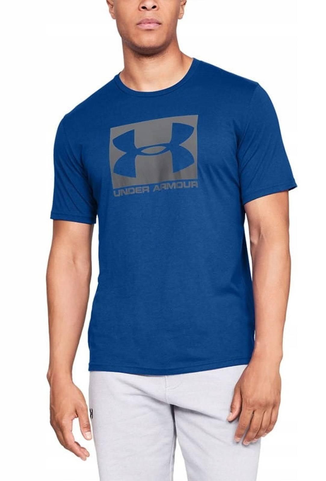 Camiseta de Manga Corta Hombre Under Armour Boxed Sportstyle 3/7