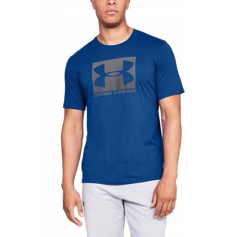 Heren-T-Shirt met Korte Mouwen Under Armour Boxed Sportstyle