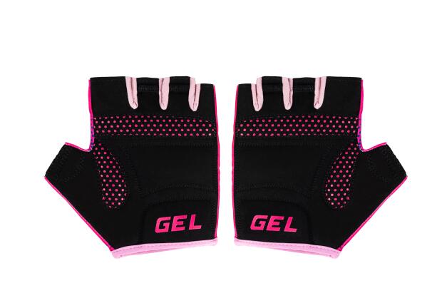 Rękawice fitness na siłownię Pink Gel Evolution Professional Equipment 3/5
