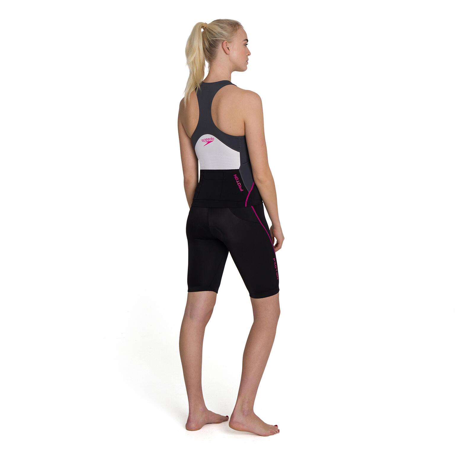 Débardeur Femme Speedo Singlet Proton Noir Rose 5/5