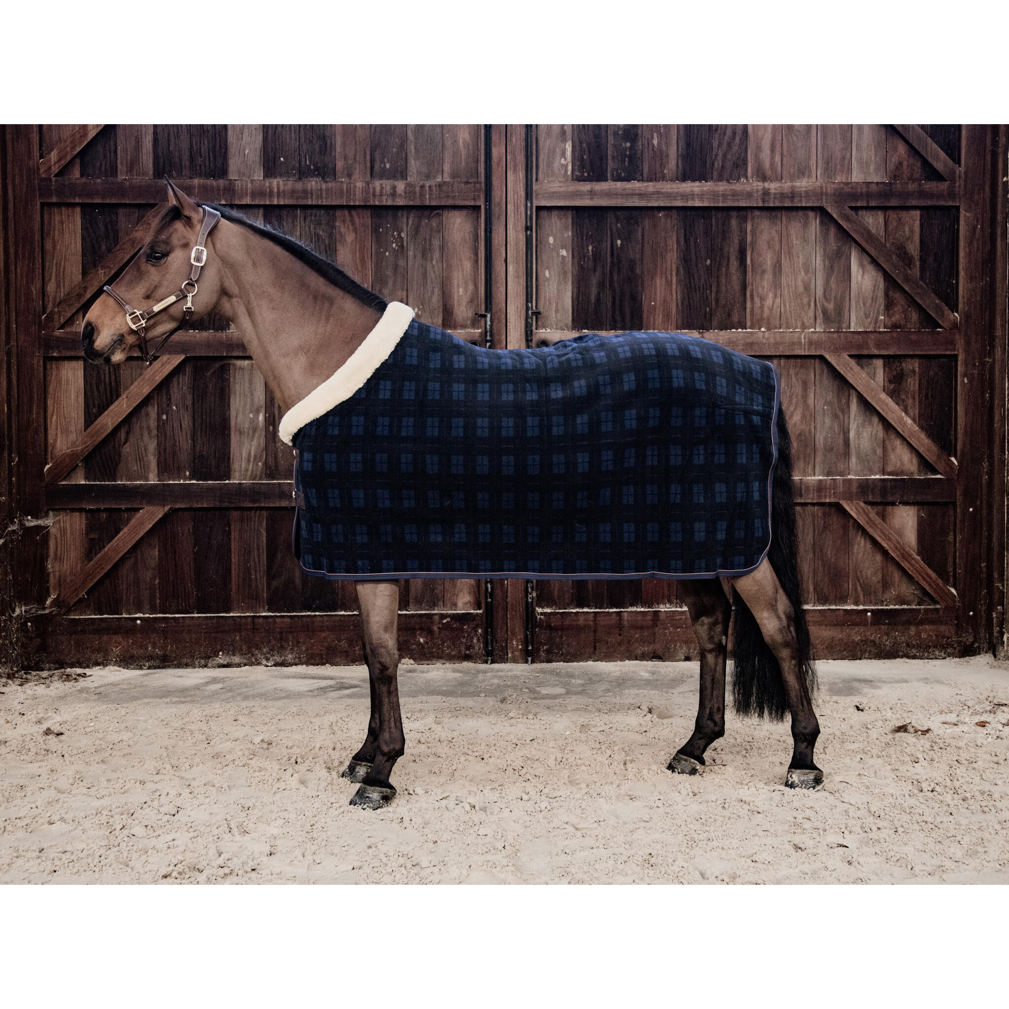 Chemise séchante show fleece 'heavy' à carreaux 145-6'6 2/5