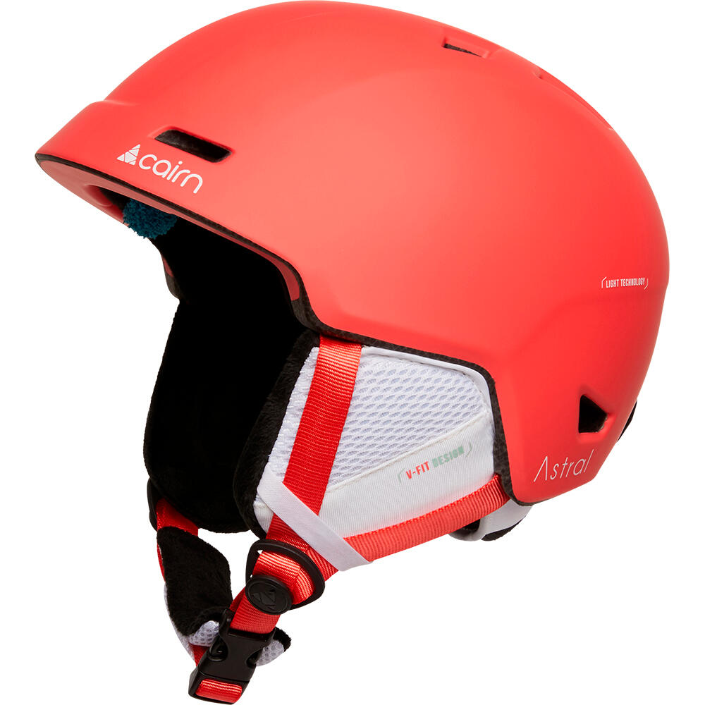 Cairn Astral Red Ski Helmet for Men & Women