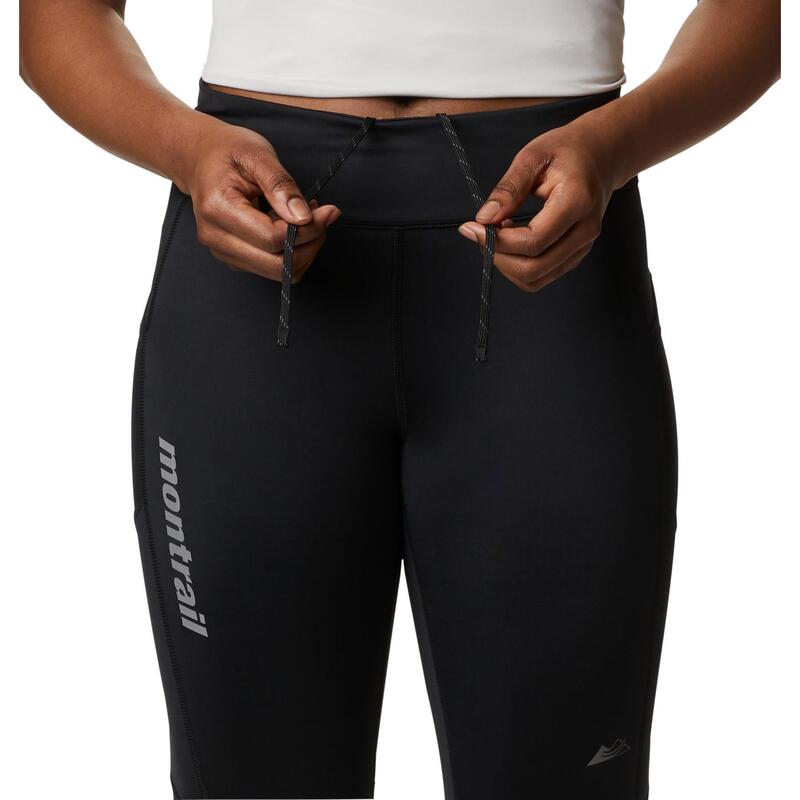 Sporthose W Titan Ultra Tight Damen - Schwarz