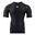 Maglia Anti UV Rashguard a Compressione Canoa, Kayak e SUP - Nera