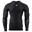 Maglia Anti UV Rashguard a Compressione Canoa, Kayak e SUP - Nera