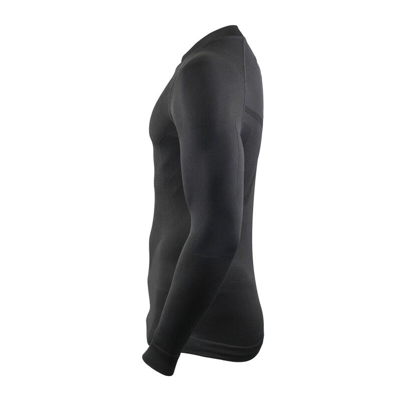 Maglia Termica Baselayer Sport Invernali, Canoa, Kayak e SUP Adulto - Nera