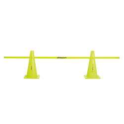 Cônes d'entraînement et 1 bâton Uhlsport (x2)