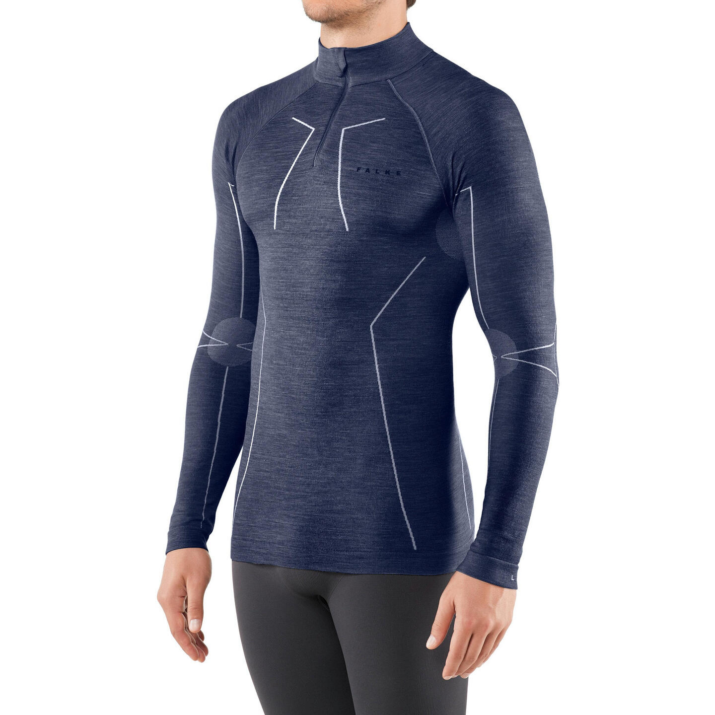 FALKE T-shirt met lange mouwen Falke Wool-tech