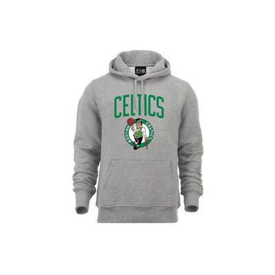 Sweat capuche New Era avec logo de l'équipe Boston Celtics