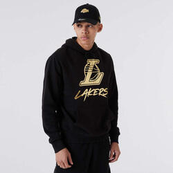 Sweatshirt à capuche Los Angeles Lakers NBA Metallic PO