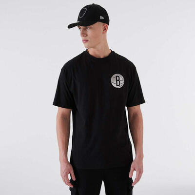 T-shirt brooklyn nets nba metallic