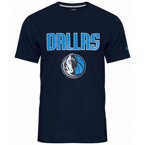 T-Shirt NBA Dallas Mavericks New Era Team logo Bleu marine -New era