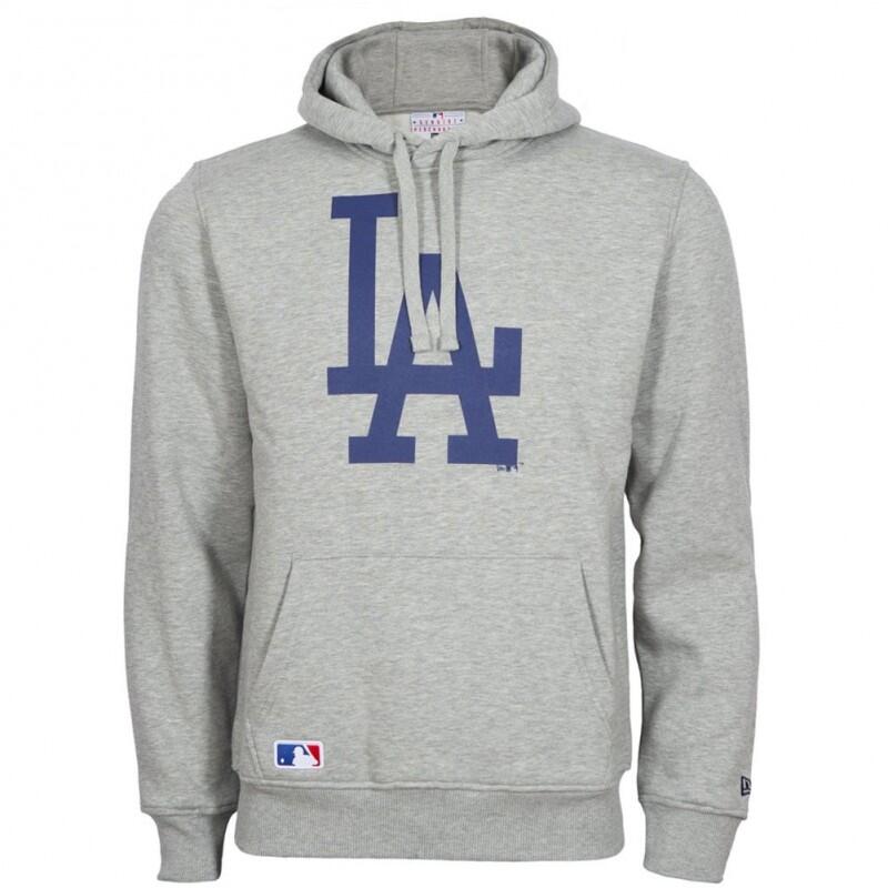 Sudaderas para Hombre New era Po los angeles dodgers  Gris