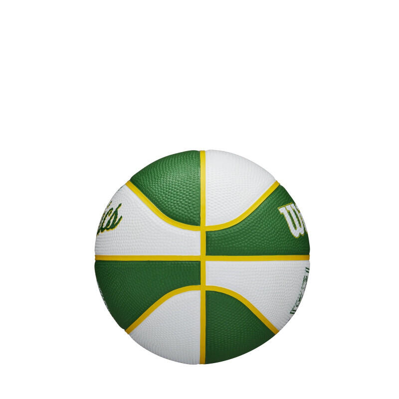 Mini Ballon de Basketball Wilson NBA Team Retro - Boston Celtics