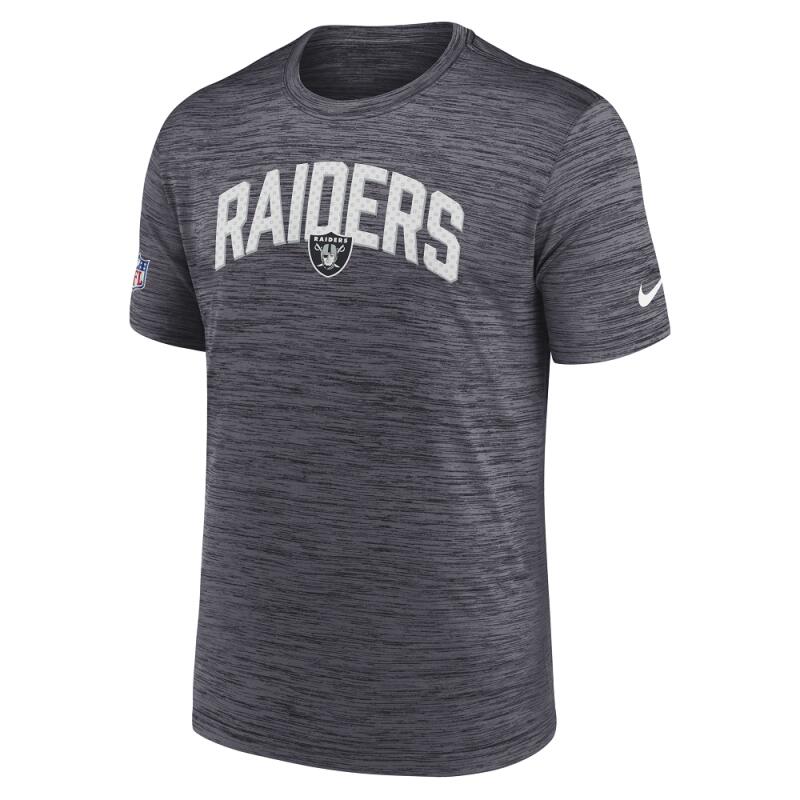 Nike - Maillot Dri-fit Las Vegas Raiders Team Velocity - Maillot Manches Courtes - Noir - 38 S - Decathlon