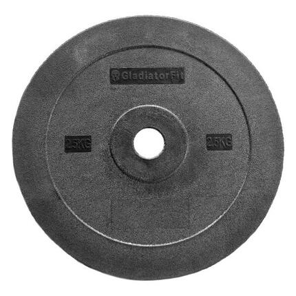 Technische Scheibe aus Kunststoff 2.5kg Ø 51mm GladiatorFit