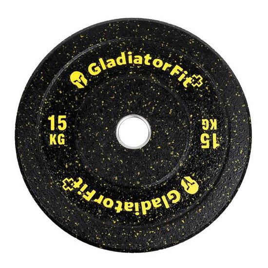 Disco olimpico "Hi-Temp" in gomma Ø 51 mm GladiatorFit