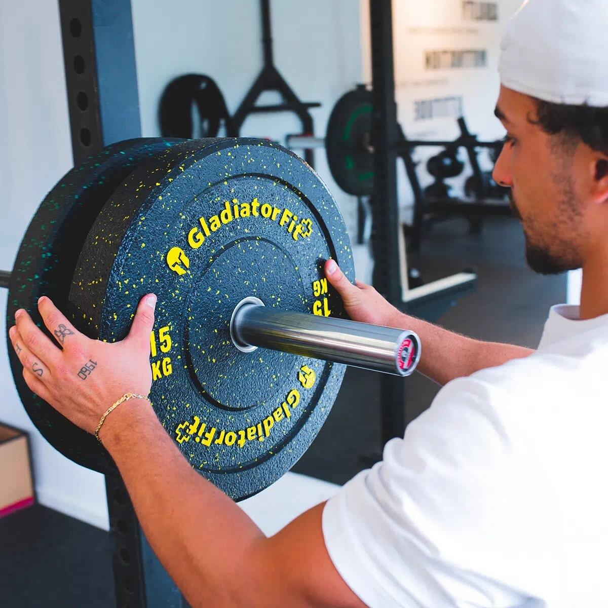 Disco olímpico "Hi-Temp" Goma Ø 51mm GladiatorFit 5/5