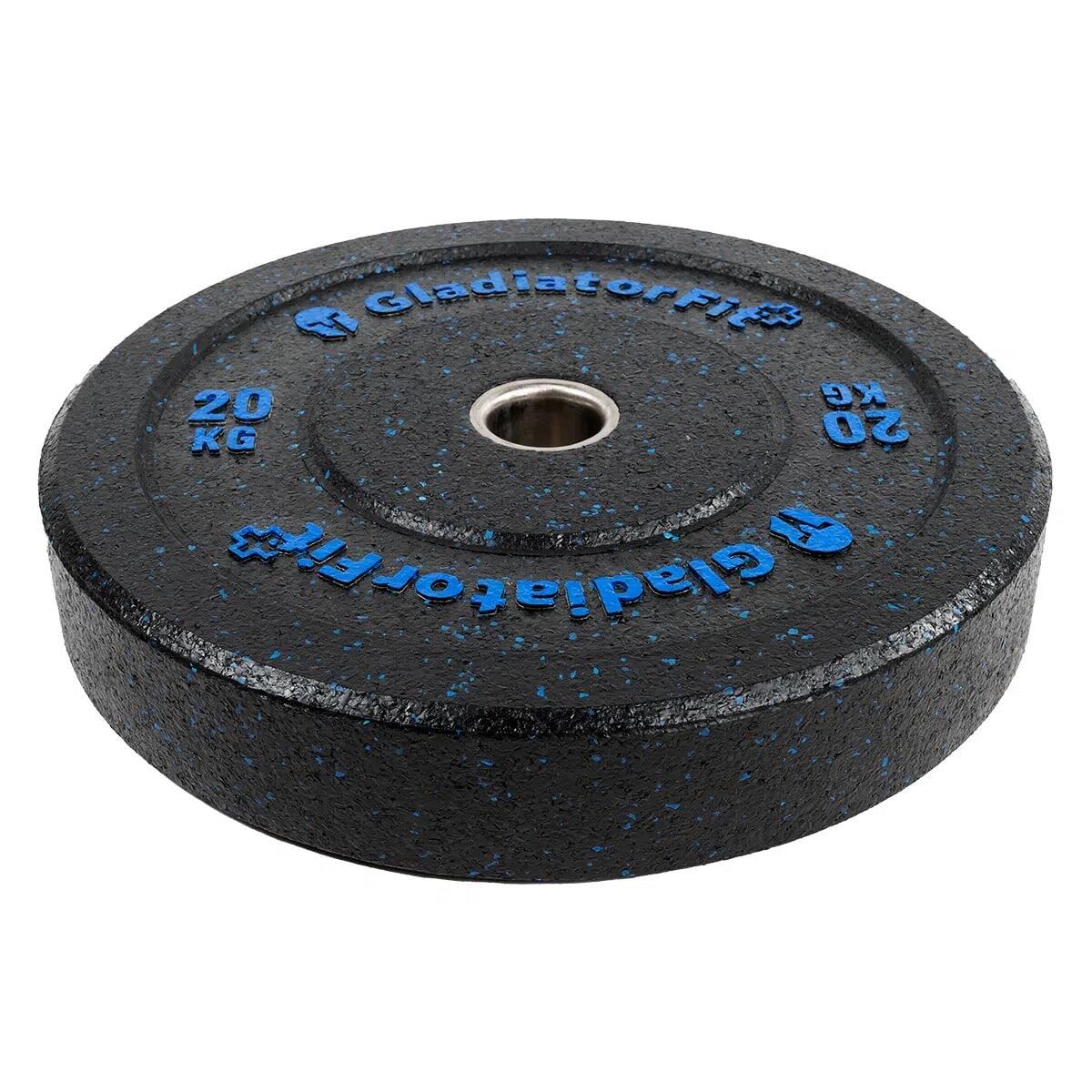 Disque Olympique Hi-Temp En Caoutchouc - Poids De Musculation - Compatible Barres Standard 5cm - Pour Intérieur/extérieur