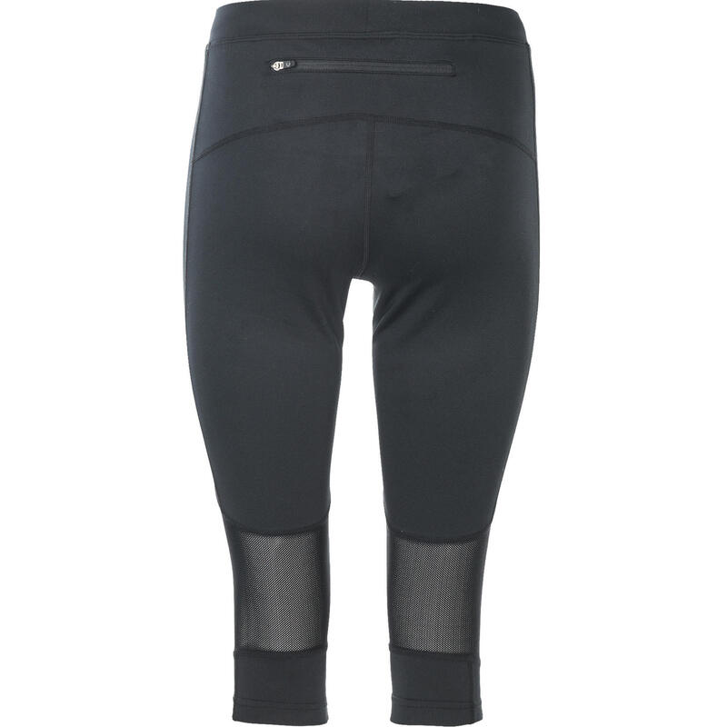 Sporthose Mahana W 3/4 Laufsport Damen Black Atmungsaktiv ENDURANCE