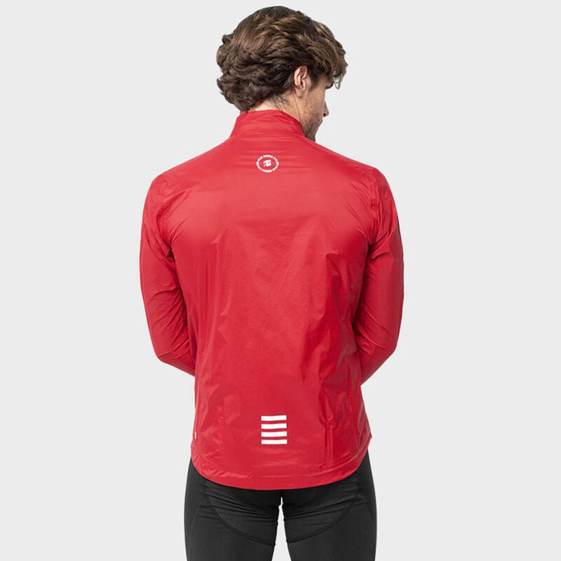 Herren Radsport fahrradregenjacke für J2 Montvernier SIROKO Rot