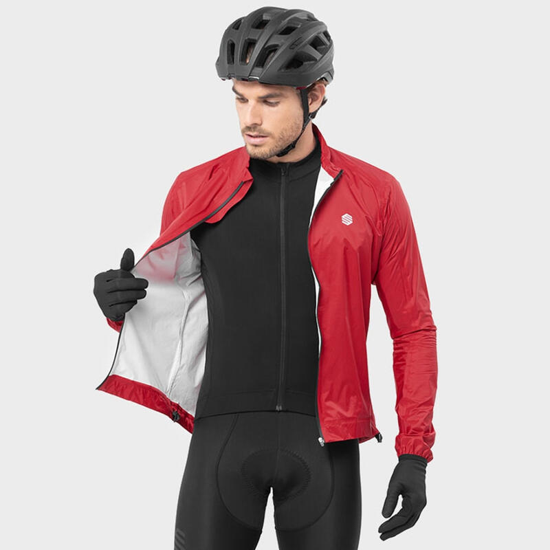 Mężczyzna Kolarstwo Męska rowerowa kurtka przeciwdeszczowa J2 Montvernier Cze