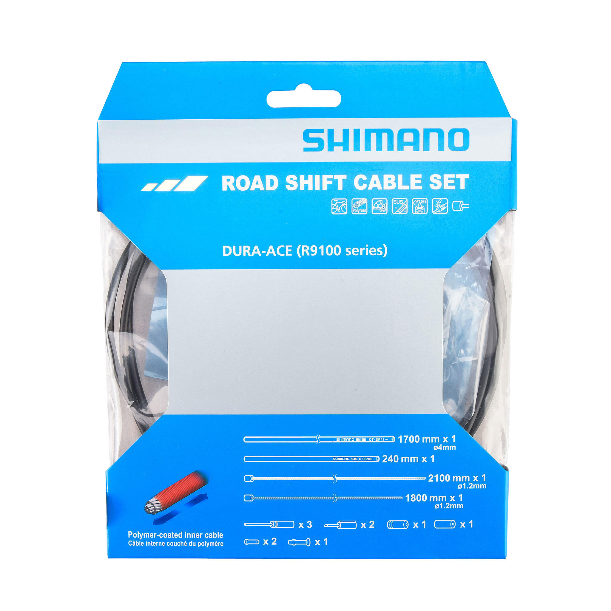 Conjunto de cabos Shimano OT-SP41 + OT-RS900 2/4
