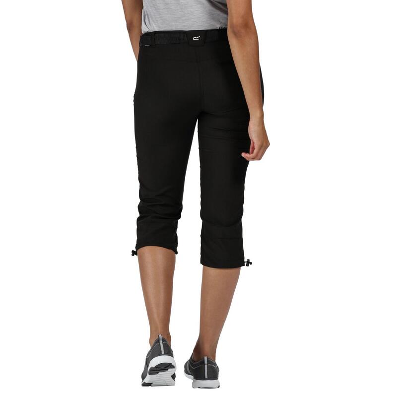 Wanderhose Xert Capri Wandern/Outdoor/Trekking Damen Black Ohne Atmungsaktiv