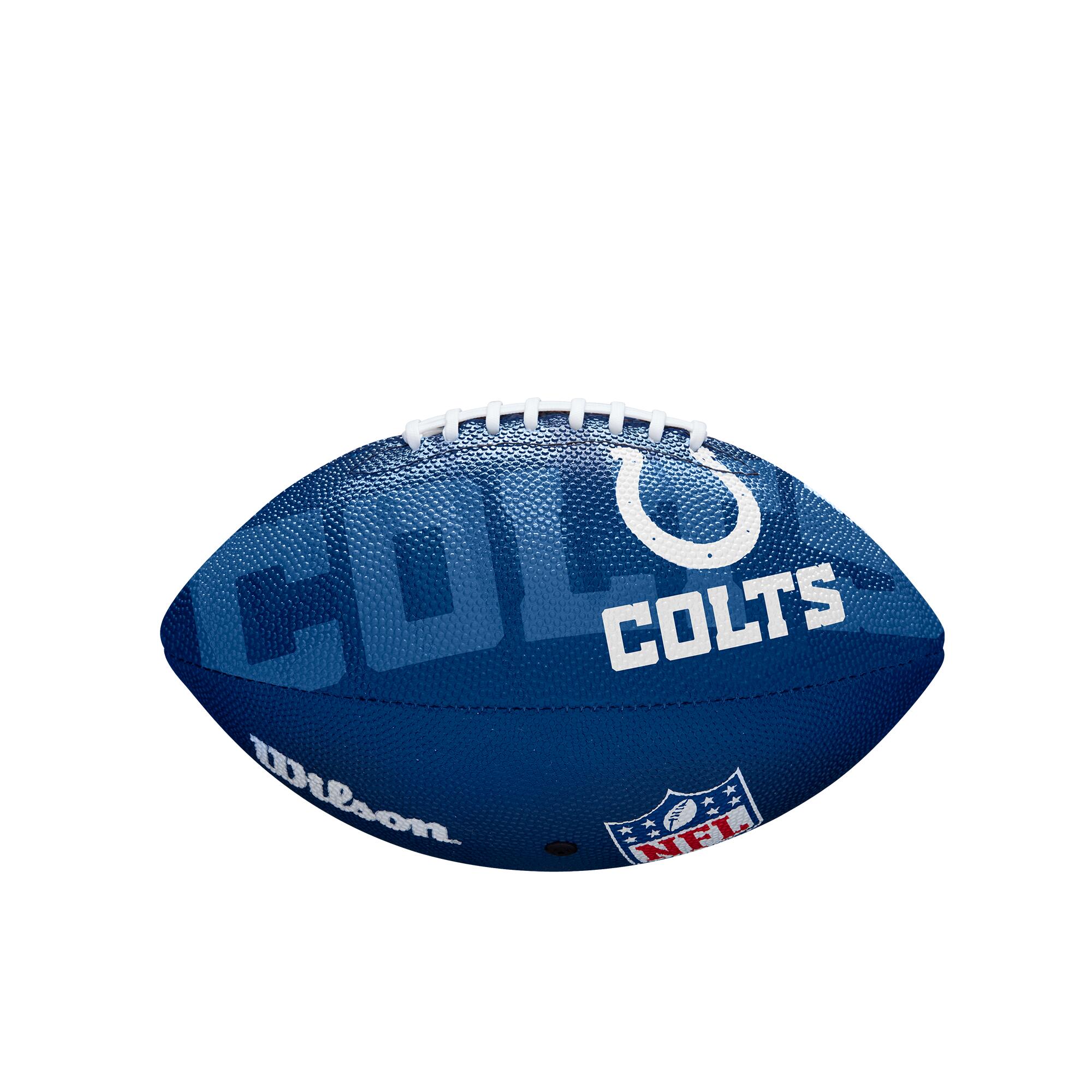 Wilson F1534XB NFL Team Logo Junior Club Colts 2/3