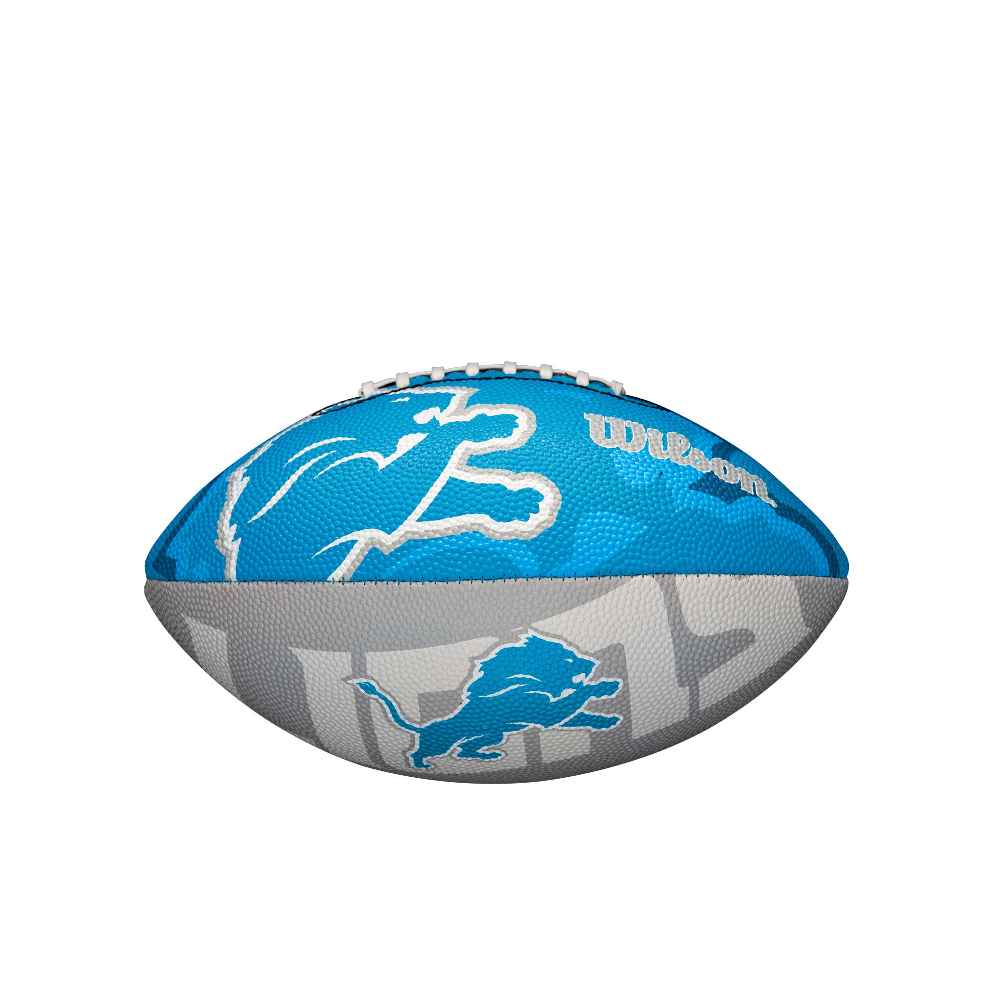 Wilson F1534XB Logo de l'équipe NFL Junior Club Lions 4/4