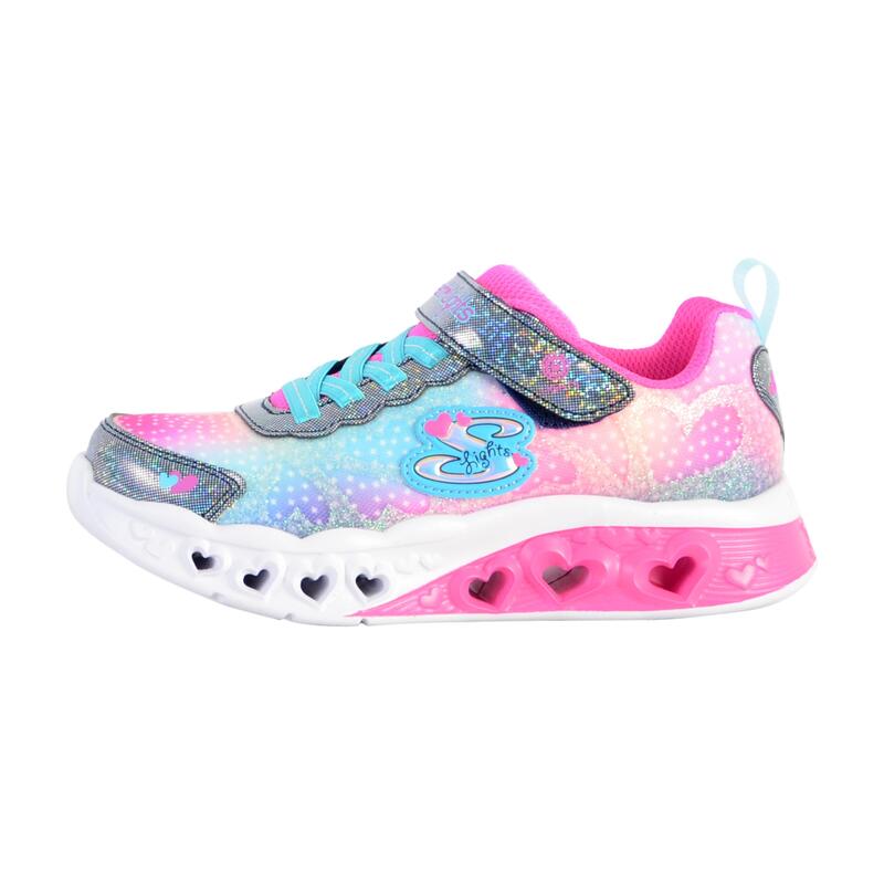 Calçado de caminhada para crianças Skechers Flutter Heart Lights