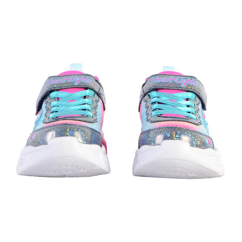 Calçado de caminhada para crianças Skechers Flutter Heart Lights