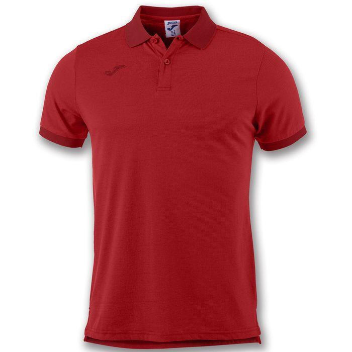 Koszulka polo męska czerwona Joma Essential czerwony