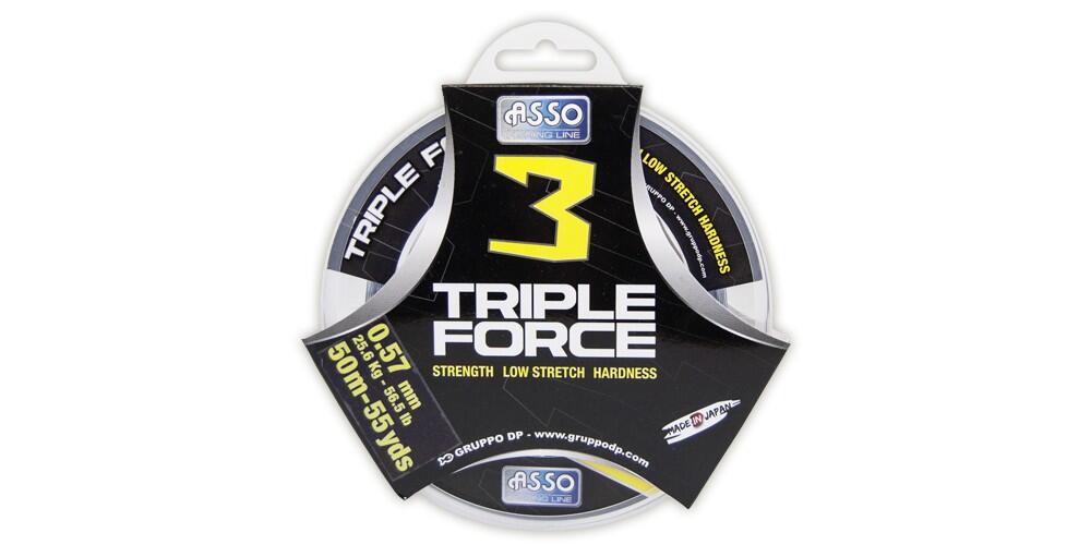 Filo da barca in nylon Asso Triple Force - 50 mt 1/1