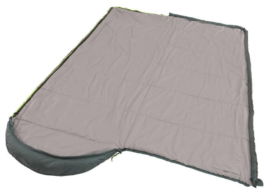 Outwell Saco-cama Campion Lux com fecho de correr esquerdo turquesa 2/7